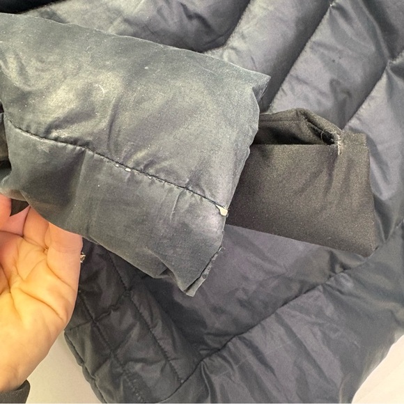 Lolë Older Style Duck Down Winter Parka Puffer Jacket Black Women’s XS Some Wear - Picture 7 of 16